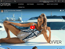 Tablet Screenshot of diver.com.gr