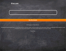 Tablet Screenshot of diver.com
