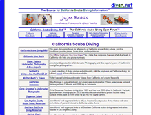 Tablet Screenshot of diver.net